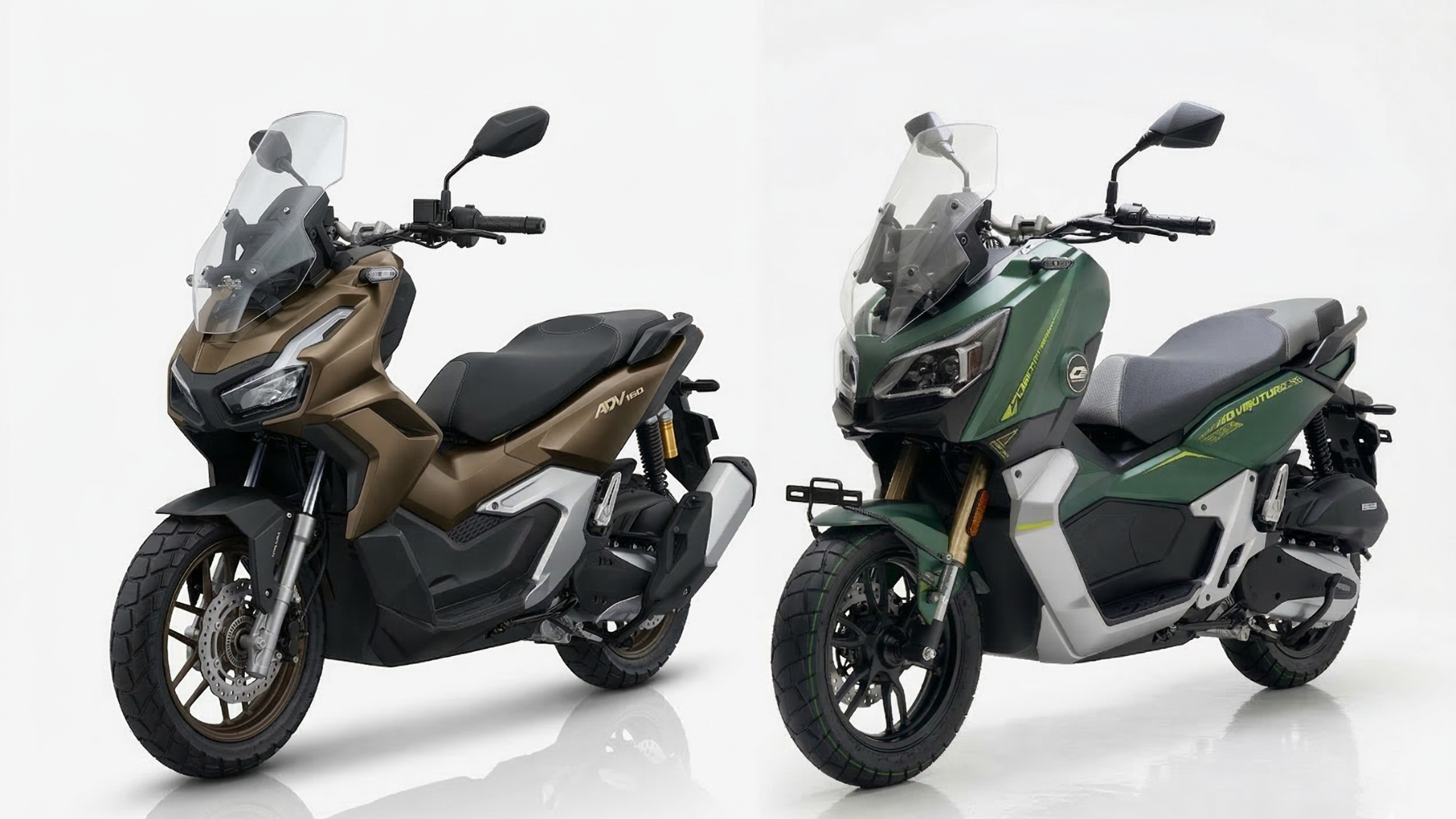 Honda ADV 160, QJMOTOR Fort 180 Adventure