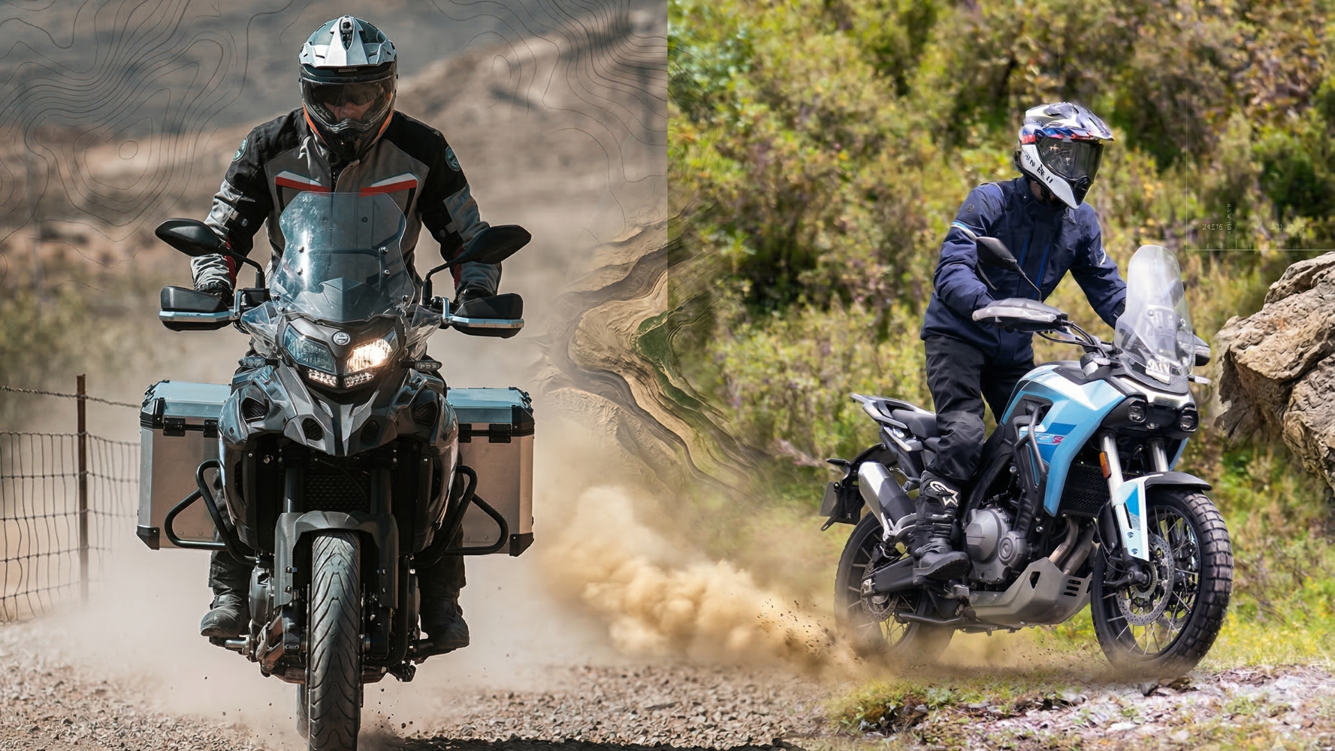 Morbidelli T502X dan Benelli TRK 502X